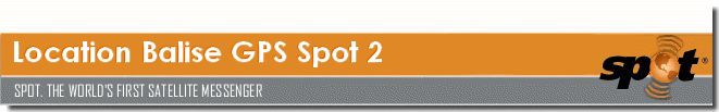 location balise GPS SPOT INREACH localisation tracking